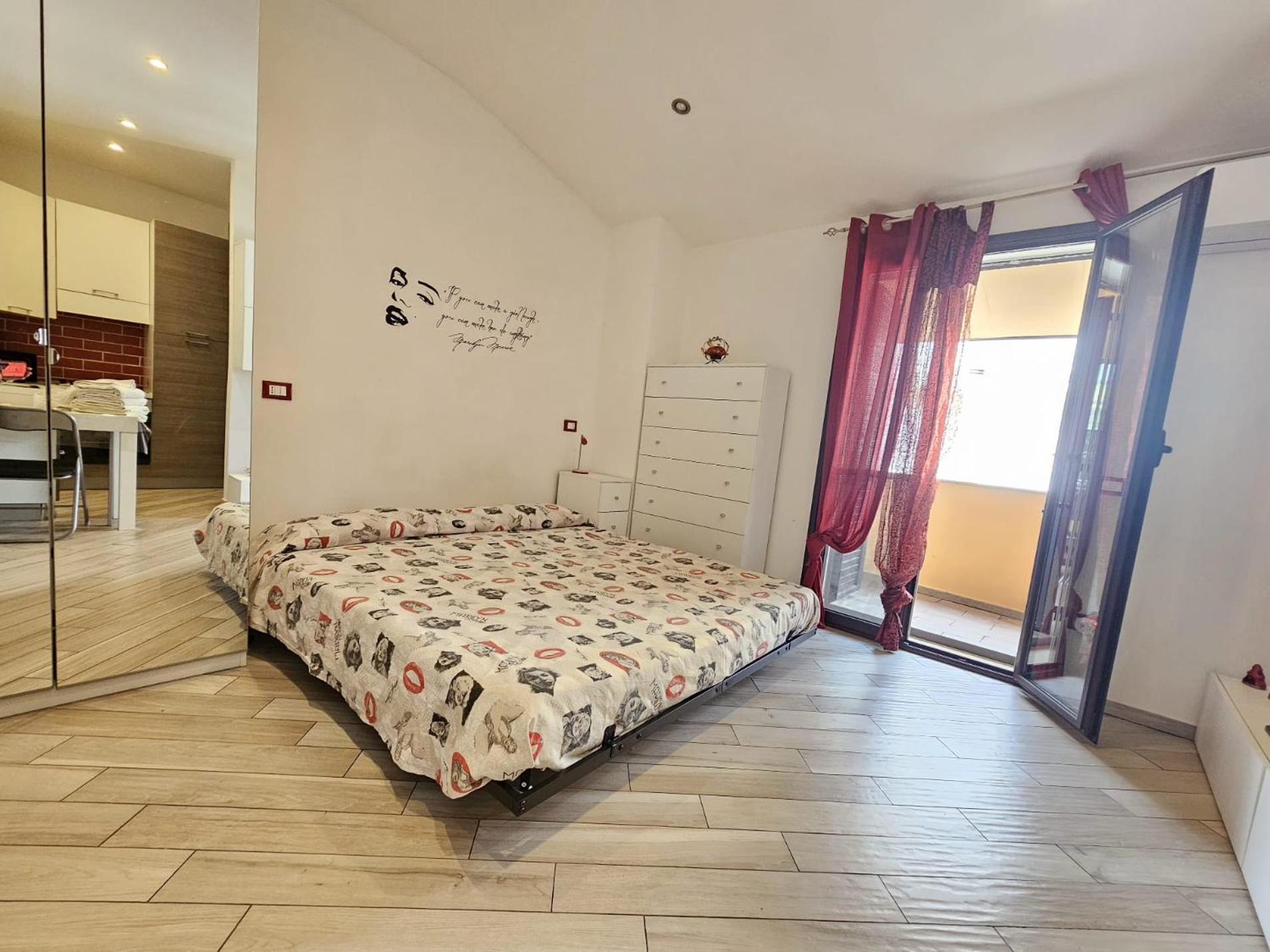 רג'יו די קאלאבריה Romantico Monolocale Veranda Privata Vista Mare מראה חיצוני תמונה